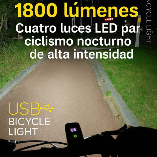 Foco Luz Frontal 1800 Lúmenes