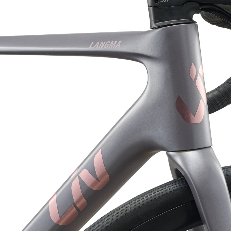 Bicicleta Liv Langma Advanced 2-QOM Grey Satin Talla S