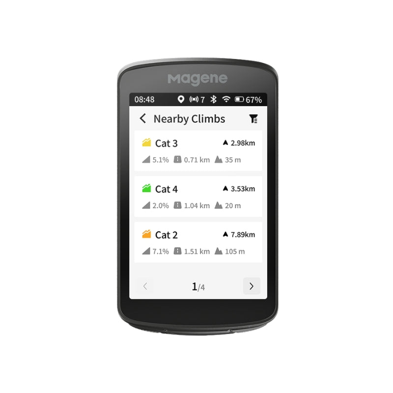 C706 Ciclocomputador GPS Inteligente MAGENE