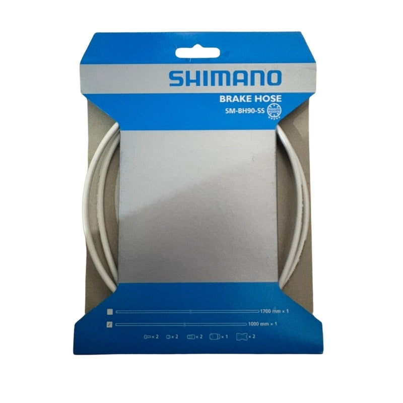 Cable Freno Hidráulico Shimano Del BH90 Blanco 1000mm