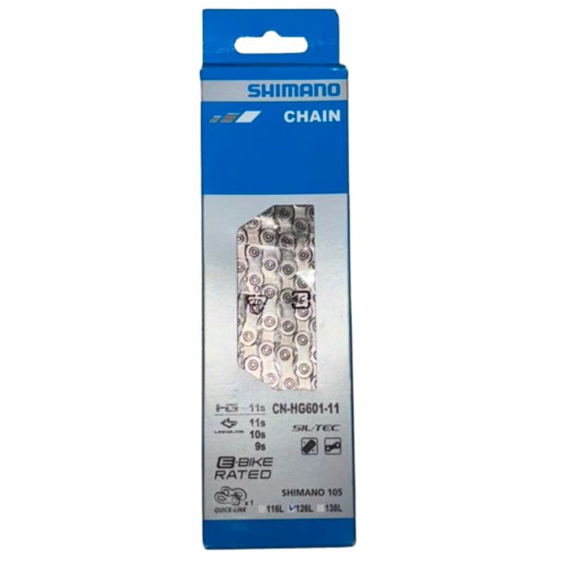 Cadena CN-HG601 11 Vel 126L Ruta/MTB/E-Bike)