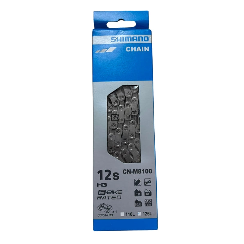 Cadena Shimano 12V M8100 126L