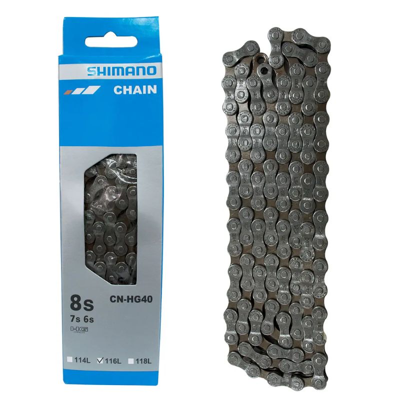 Cadena Shimano 6/7/8V CN-HG40 116L