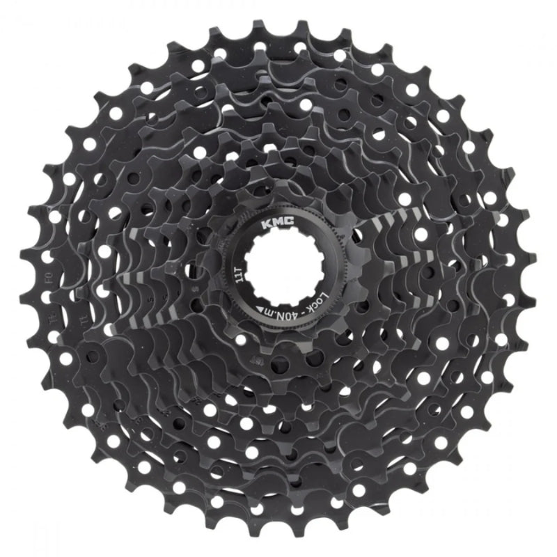 Piñon Cassette KMC GMX10-1 11/36 10 Velocidades Black