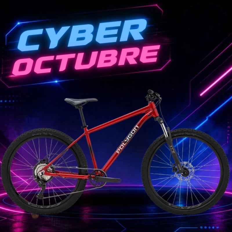 Bicicleta Polygon Aro 29 Cascade 3 Roja Talla L