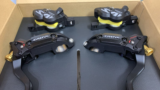 Frenos 4 pistones shimano Saint 810