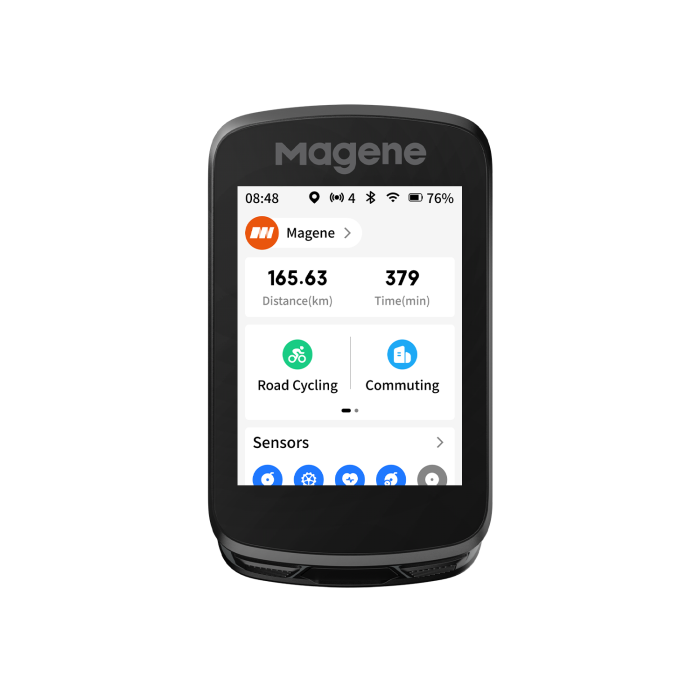 C606 V2 Ciclocomputador GPS Inteligente MAGENE