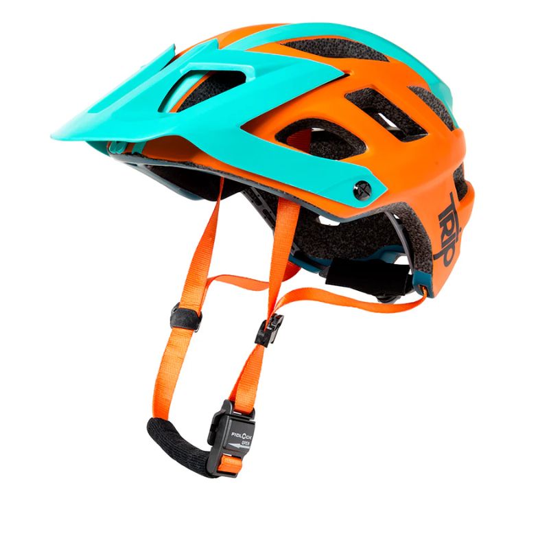 Casco de Ciclismo Trip Orange Talla S/M (55-58cm)