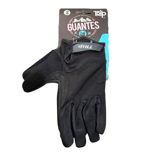 Guantes Trip Largos Negros Talla S