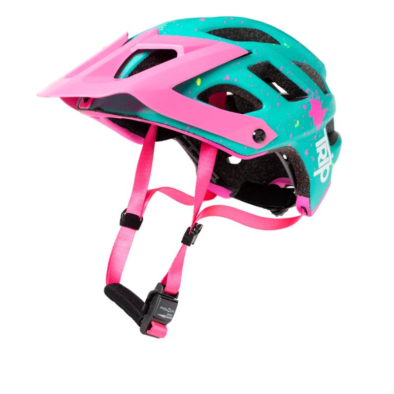 Casco de Ciclismo Trip Blue Pink Talla S/M (55-58cm)