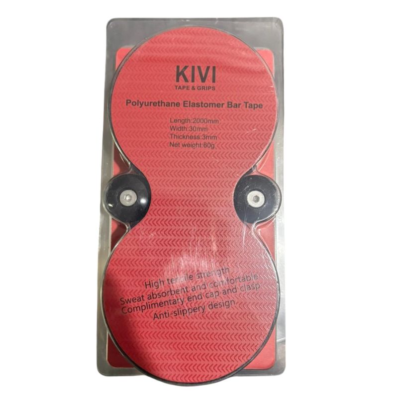 Cinta de Manillar Kivi Color Negra 3mm