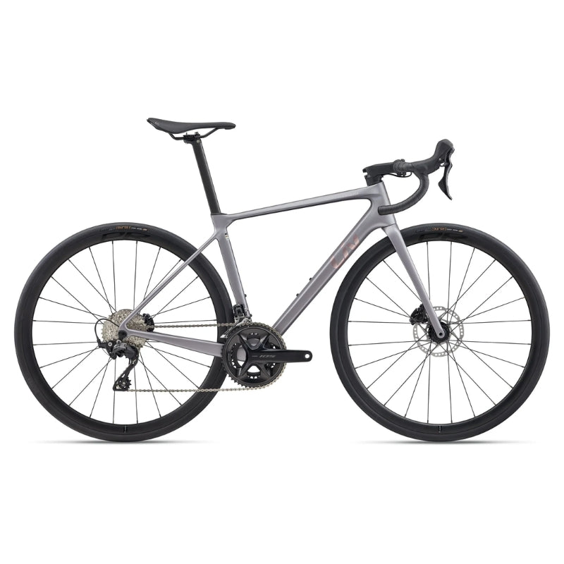 Bicicleta Liv Langma Advanced 2-QOM Grey Satin Talla S