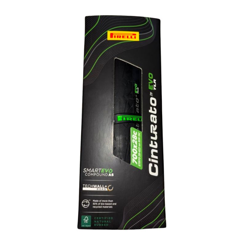 Neumático Pirelli Cinturato Evo TLR Black 28c