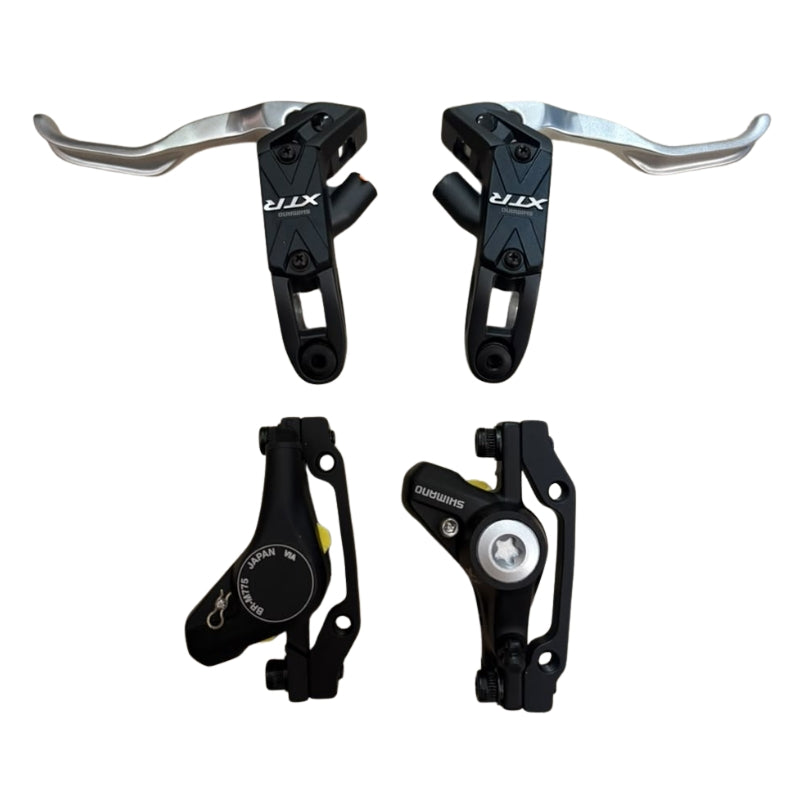 Set Frenos Manillas Shimano XTR M975 y Calipers Shimano XT M775