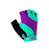 Guantes Cortos Trip Morado / Azul Talla M