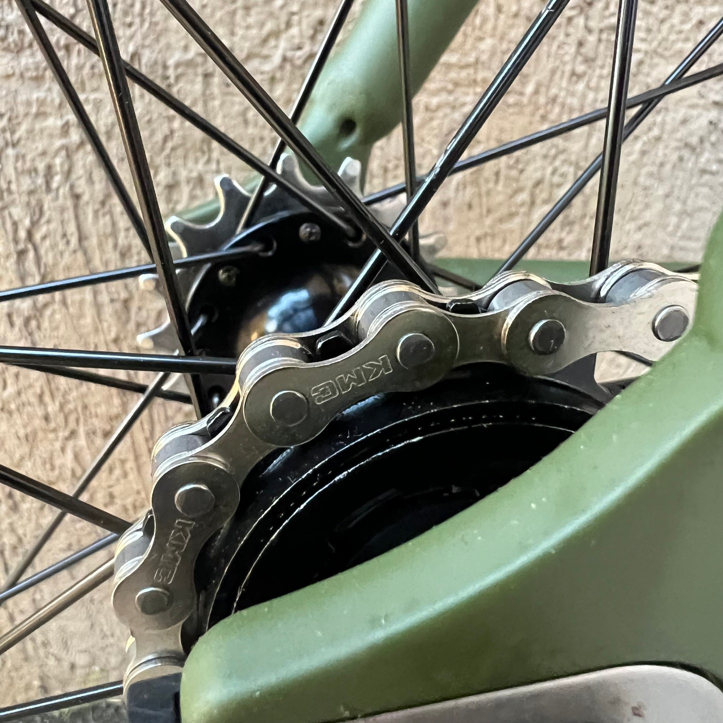 Bicicleta Urbana Aluminio verde