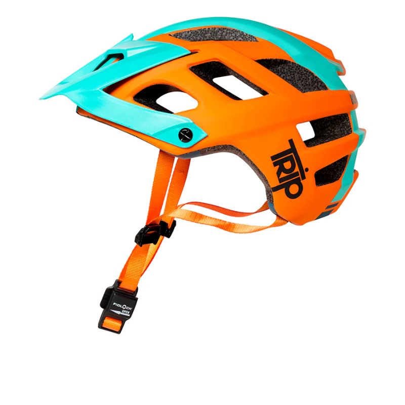 Casco de Ciclismo Trip Orange Talla L/XL (58-61cm)