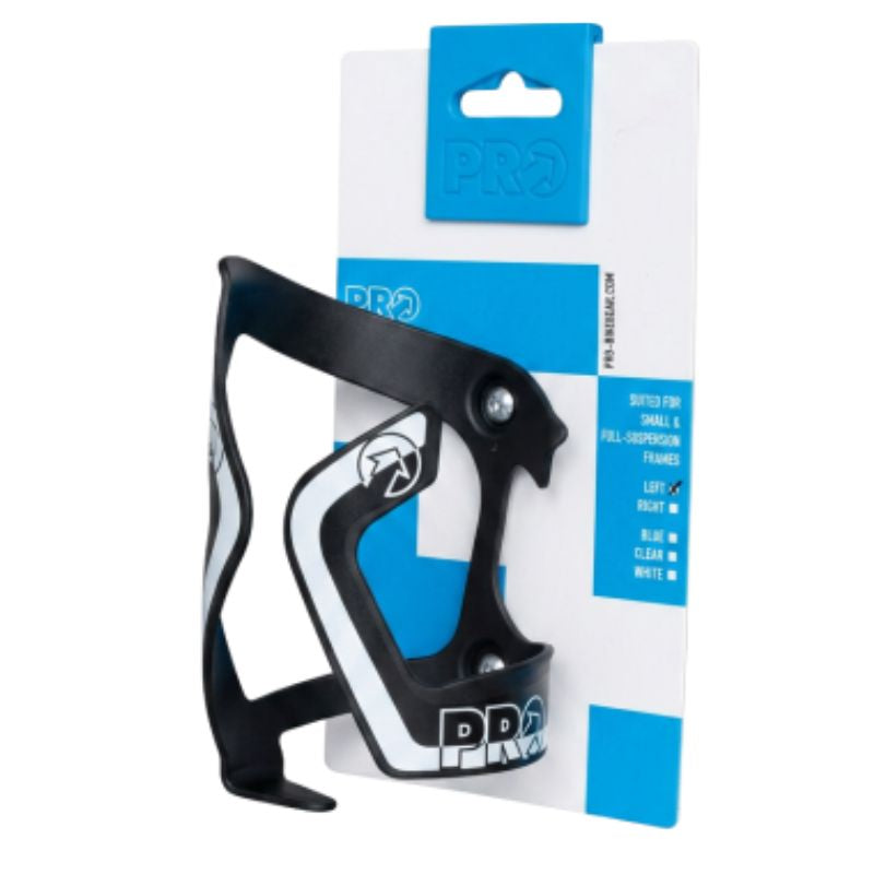 Portabotella Pro Negro con Blanco Lateral