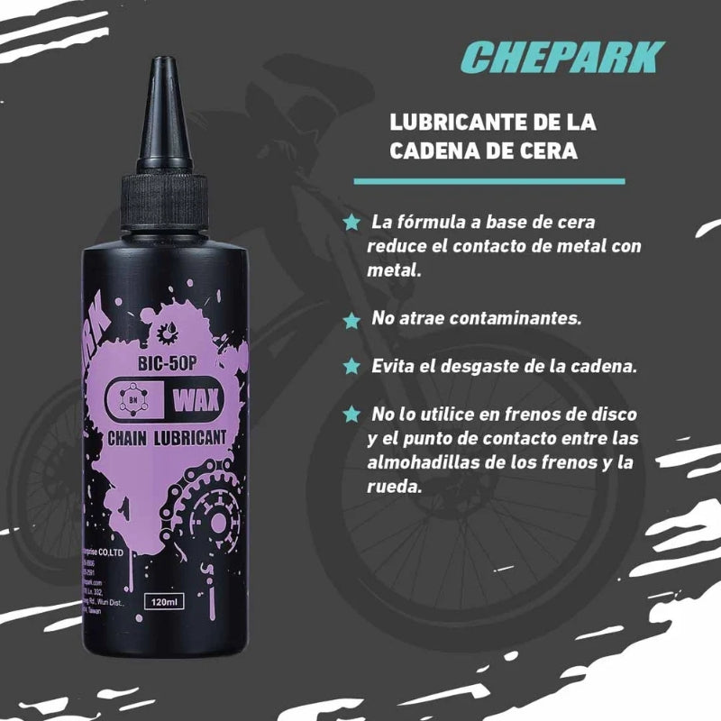 Lubricante Wax Chepark 120ml