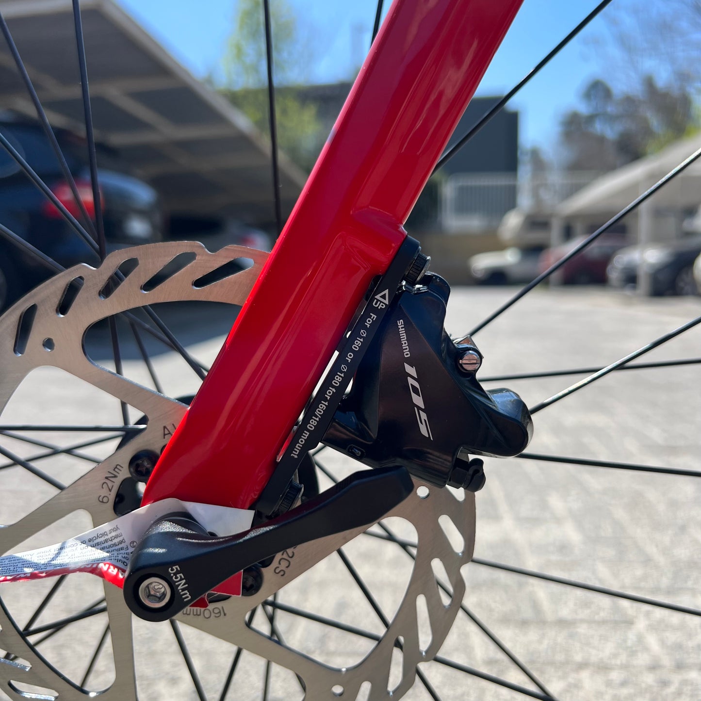 Bicicleta Ruta Ridley Fenix Sl Carbon Disco Shimano 105 Hidraulico Talla S