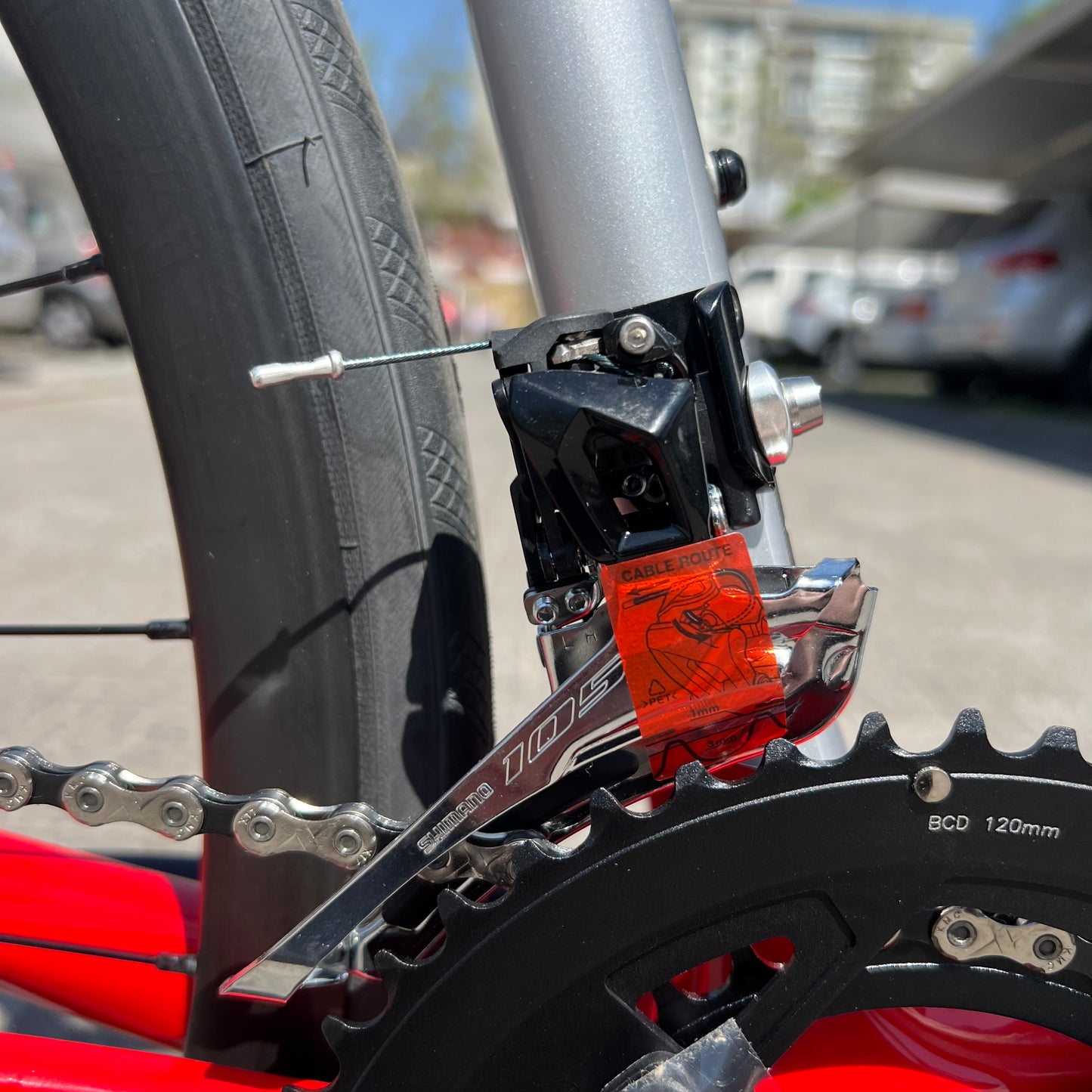 Bicicleta Ruta Ridley Fenix Sl Carbon Disco Shimano 105 Hidraulico Talla S