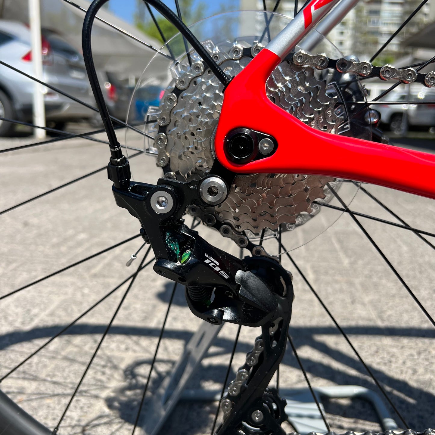 Bicicleta Ruta Ridley Fenix Sl Carbon Disco Shimano 105 Hidraulico Talla S