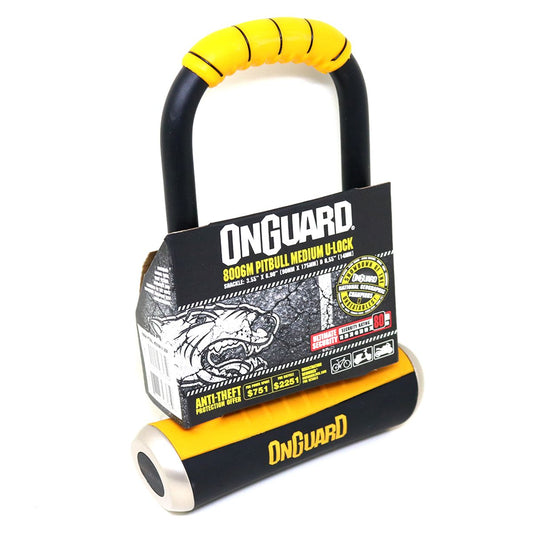 Candado OnGuard Llave U-Lock Pitbull Medium