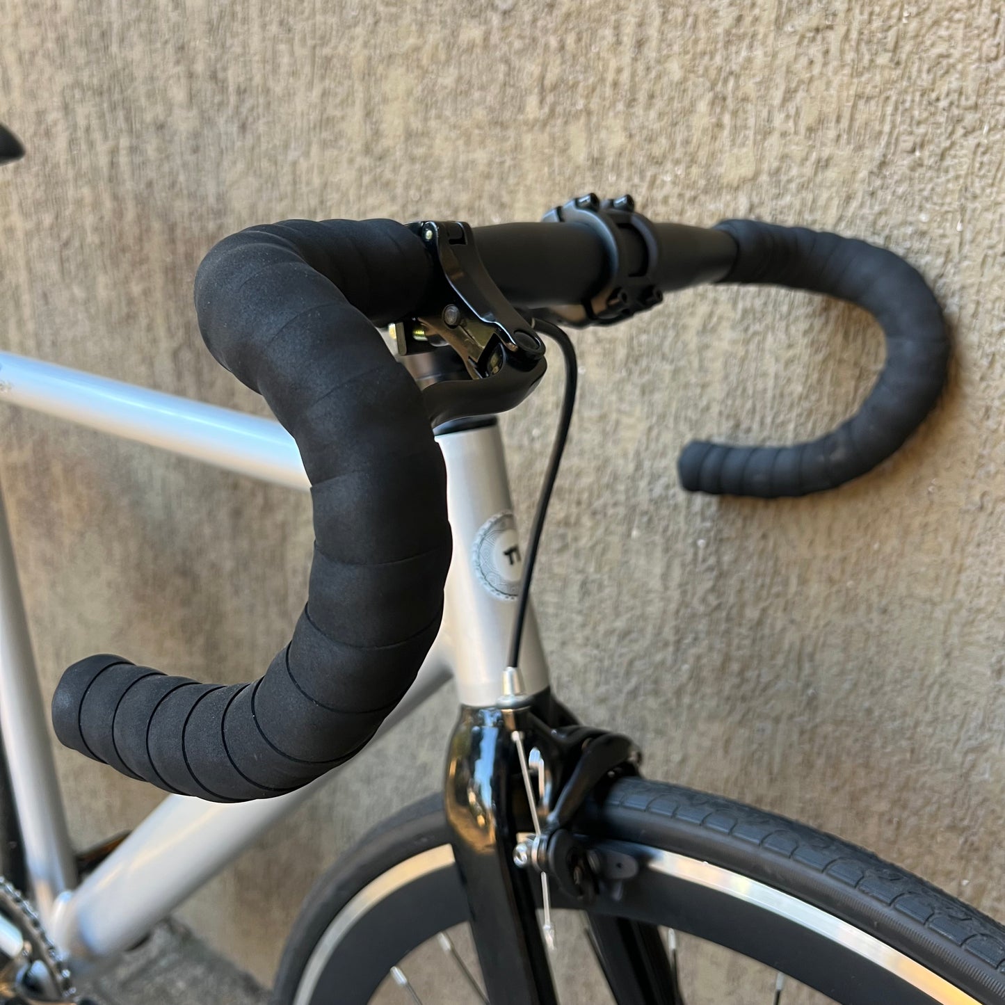 Bicicleta Urbana Aluminio Plateada