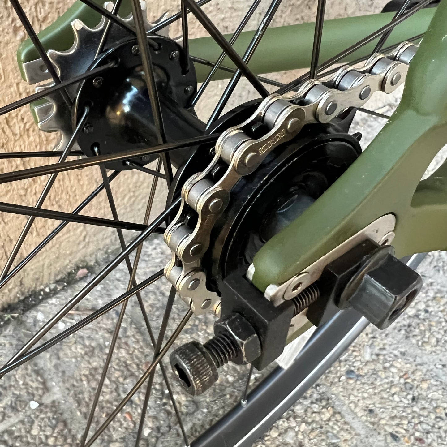 Bicicleta Urbana Aluminio verde