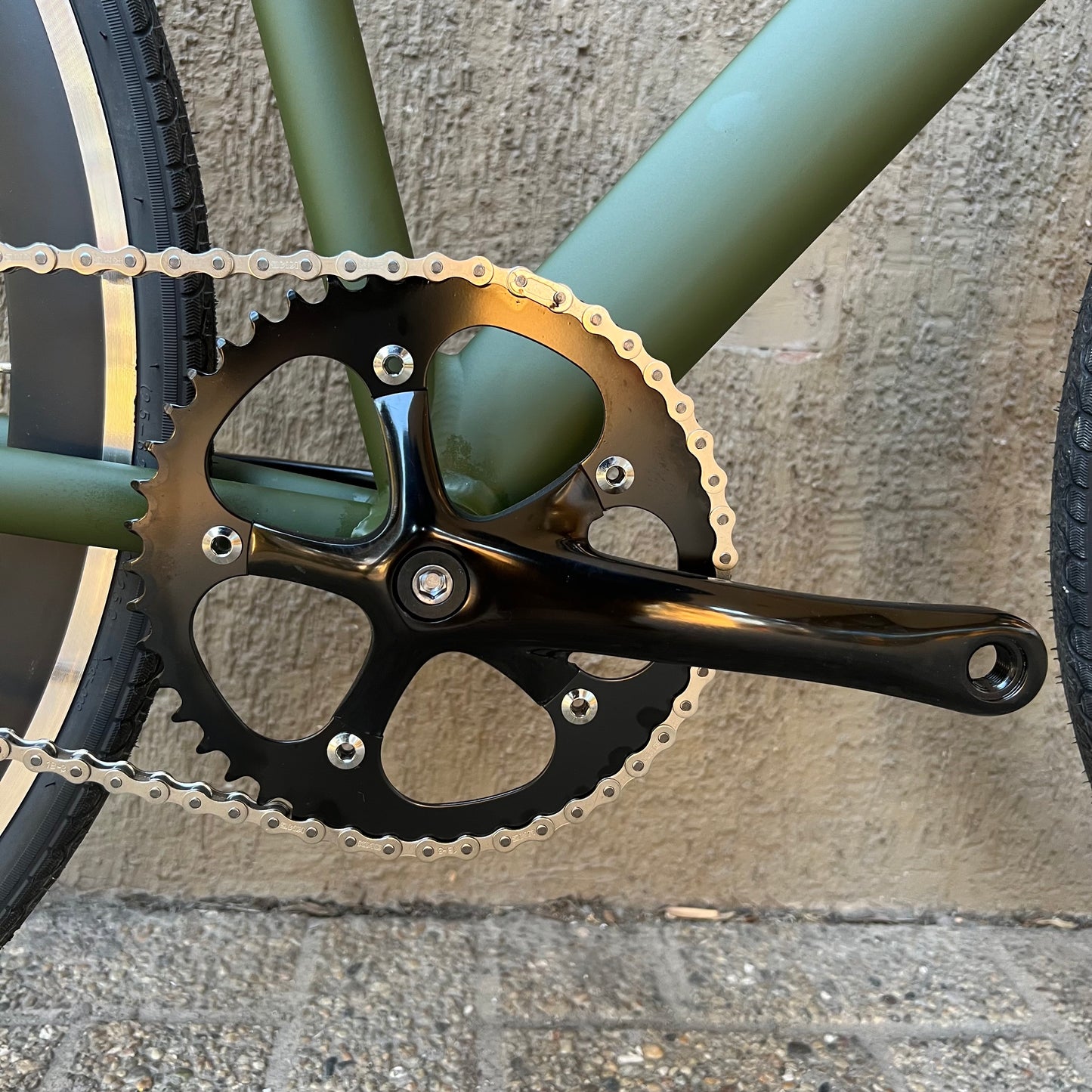 Bicicleta Urbana Aluminio verde