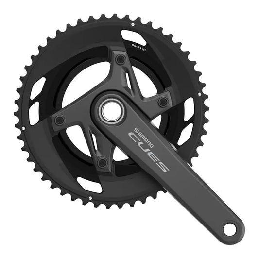 Volante Shimano Cues FC-U6000-2 | 46/32T - 170mm - Biplato Eje integrado