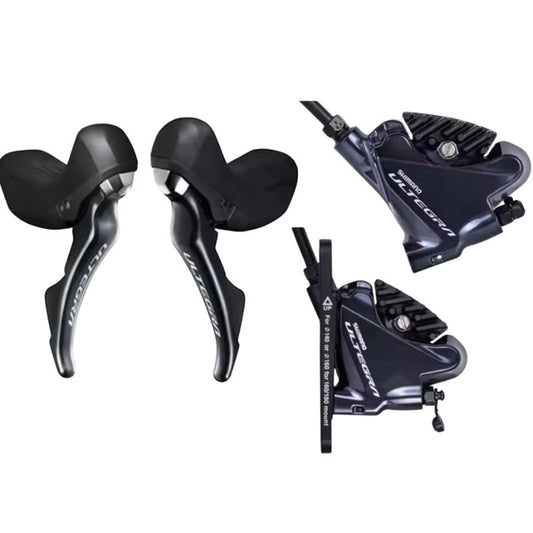 Juego Manillas Hidráulicas Shimano 2x11 Con Calipers