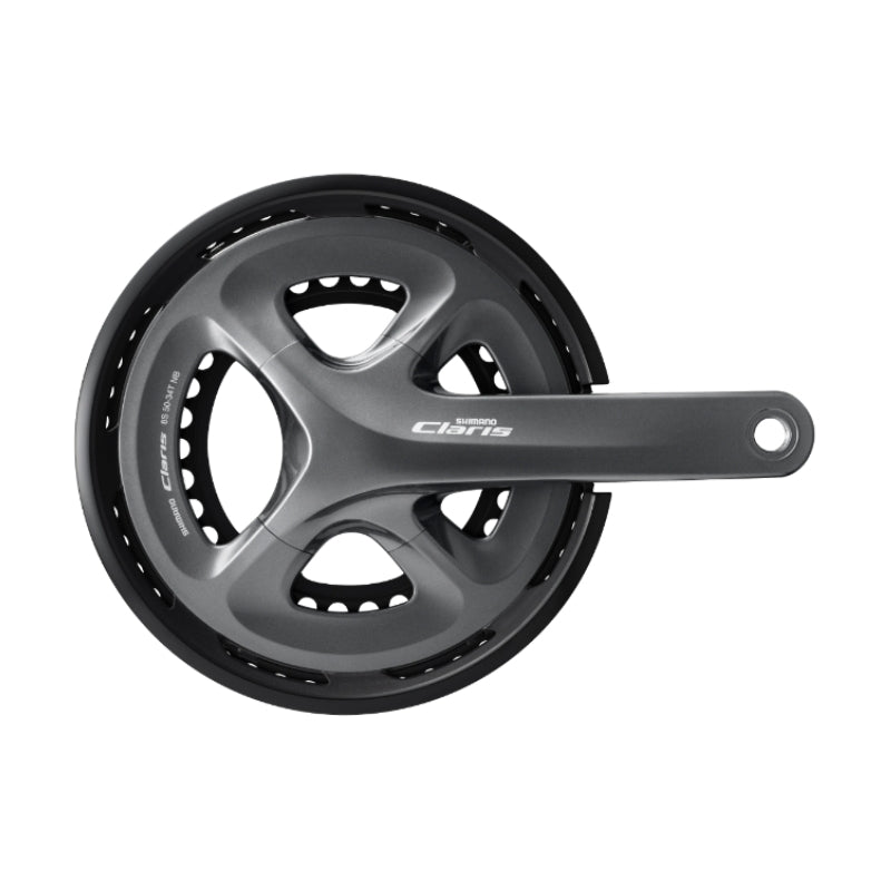 Volante Shimano Claris FCR2000-CG 170mm 50/34 Con Cubre Cadena