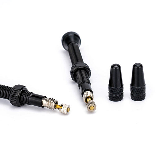 VALVULA FRANCESA TUBELESS ZTTO 60MM NEGRA (UN)